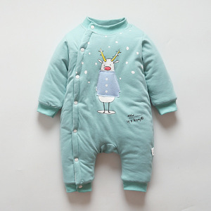 Barboteuse 100% coton biologique, barboteuse pour bébé, vente en gros - Product Image 1