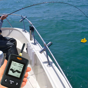LUCKY BLACK Fish Finder 45m (135ft) profondeur & 120m (400ft) capteur Sonar sans fil lit de mer (emballage OEM disponible) - Product Image 2