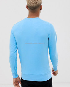 Barato a granel de gran tamaño sudaderas con capucha en blanco al por mayor de encargo del hombre sudadera deportiva, hombres sudadera transpirable en azul AA 2120 - Product Image 2