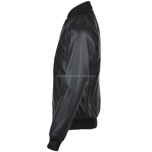 Vestes pour hommes en cuir véritable, fantaisie et tendance, fabriquées en Inde, prix de gros d'usine - Product Image 2