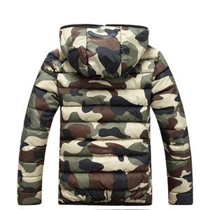 Chaqueta acolchada con letras unisex, abrigo de invierno de talla grande con logotipo impreso, estilo camafeo, acolchado con burbujas, transpirable y cómodo para hombre - Product Image 2