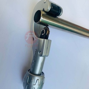 Outils de coupe de tubes de climatisation en alliage d'aluminium Fujiya TC-105 de qualité industrielle argentés, coupe-tubes de réfrigération de 3 à 35 mm - Product Image 3