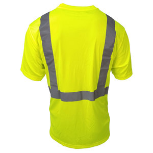 Moderate price fluorescent shirts safety vest shirts hi vis short - Product Image 2
