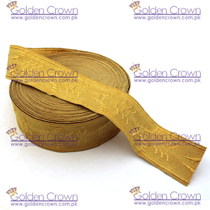 Tresse de dentelle de feuille de chêne de Mylar d'or pour des vêtements et des sacs - Product Image 3