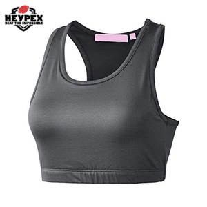 Yoke High Quality Clothing Women Compression 2025 Soft Comfort High Compact <b>Padded</b> Breathable Sports Yoga Bra <b>for</b> Women - Product Image 5