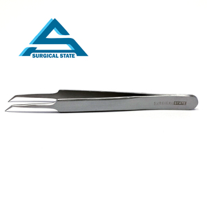 Professional Micro Precision Forceps Tweezers for Jewelry 45 Degree Angular Stainless Steel for Jewelers - Product Image 4