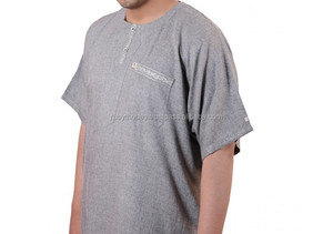 Thêu Ma-rốc phong cách thobe cho người lớn giản dị dân tộc quần áo ngắn tay áo cộng với kích thước cho đám cưới EID & mùa-XS để XXL - Product Image 2