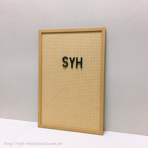 Exquisite Wooden <b>Peg</b> Letter Board With Wooden <b>Frame</b> - Product Image 5