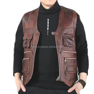 Hunting Stylish Leather Vests