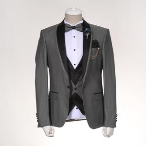 Costume personnalisé de directeur de costumes pour hommes noirs bon marché pour hommes vêtements de marié et costumes de mariage pour hommes luxe Elite Elegant - Product Image 1