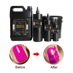 OEM ODM Kustom Baru Magis Magic Uv Gel Nail Polish Remover 1Kg 5Kg Massal Otomatis Peel Off