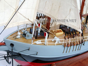 FRAM fait à la main en bois style nautique modèle européen bateau décoration de la maison nouveauté cadeau artisanat - Product Image 2