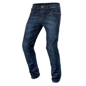 Pantalon en jean coupe ajustée de haute qualité pour hommes, logo personnalisé, tenue décontracté, taille moyenne, délavé coloré, imperméable, style crayon, léger - Product Image 5
