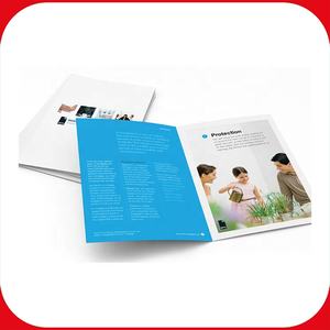 Wholesaler Custom Glossy <b>Paper</b> Brochure Booklet Printing Service Order Online Available From Indian Supplier - Product Image 4