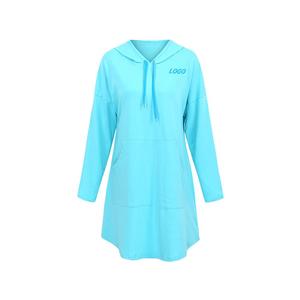 Sweat-shirt décontracté à manches longues pour femme, tunique avec poches, style décontracté, grande taille, collection 2019 - Product Image 1