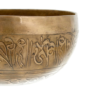 Laiton Bol Chantant Tibétain Fait à la main en gros Indien de Bronze Antique En Laiton Bol Chantant - Product Image 5