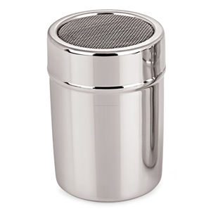 Stainless Steel Sugar <b>Pourer</b> Dredges With & Without Plastic Lid - Product Image 1