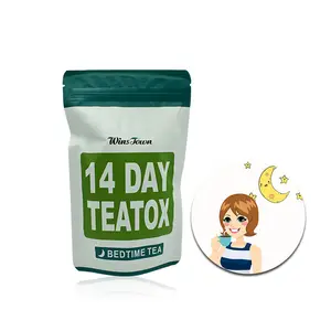 批发中国减肥茶适合茶排毒私人标签 14 天减肥茶