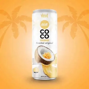 8.5液量オンス乳製品フリーブリキ缶ココナッツミルクローストオリジナル