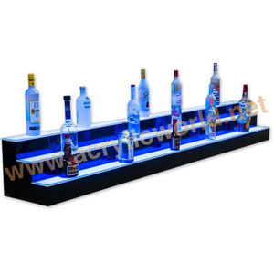 <b>Desktop</b> Acrylic Display <b>Stand</b> LED Wine Bottle Display <b>Stand</b> - Product Image 1