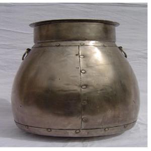 Brass Outdoor Decorative Garden Flower Planter - Product Image 2