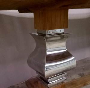 Mesa de comedor de teca, muebles para Loft - Product Image 5