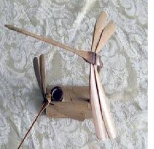 เด็กโลโก้ที่กำหนดเองแมลงปอไม้ไผ่ - Product Image 1