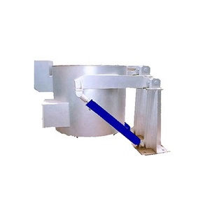 Prix compétitif 300 Kgs Capacité Creuset en aluminium Four PLC au gaz naturel Sortie élevée ISO 9001 Usine de fabrication - Product Image 1