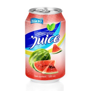 Jugo de sandía 100% puro Tan Do 330ml – Refrescante bebida tropical |   Precio Competitivo, Muestra Gratuita y Diseño de Botella OEM - Product Image 3