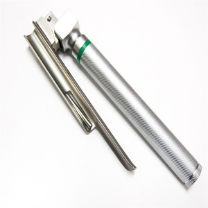 Laringoscopio de anestesia de tipo recto para adultos Propiedad de instrumento quirúrgico esencial - Product Image 1