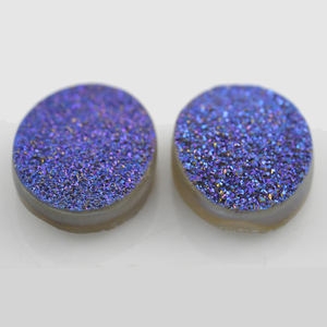 
 
 
 Cabochons en druzy naturel pour la fabrication de bijoux en gros |   Pierres taillées de formes variées avec des couleurs personnalisées et un revêtement naturel - Product Image 6