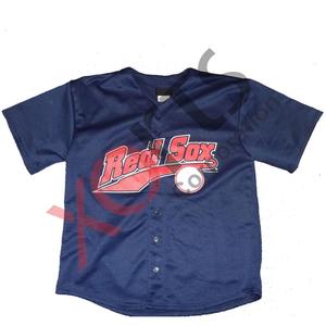 Camiseta de béisbol unisex de alta calidad cosida a medida para hombre, ropa deportiva transpirable con cuello redondo, diseño sublimado - Product Image 1