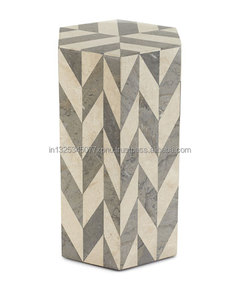 โต๊ะข้างฝังกระดูก - Product Image 1