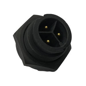 ขายส่งขั้วต่อ PCB แบบมินิ M12 รุ่น Bi-Win BWA-02MS-XXLF ความยาวตามสั่ง 2 4 5 8 ขา วัสดุหน้าสัมผัสทองแดง แบบวงกลม ติดตั้งด้วยสกรู - Product Image 1