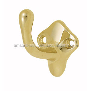 Designer <b>Wall</b> Mounted Brass <b>Hook</b> <b>for</b> Clothes Hanging - Product Image 4