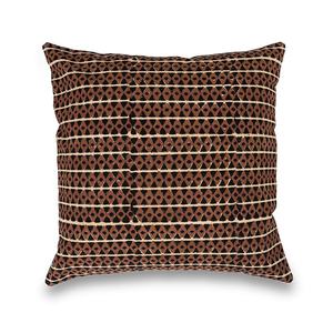 Cotton Printed throw pillow brown decorative custom cushion cover back <b>support</b> cushion for <b>sofa</b> living room decor pillow case - Product Image 2
