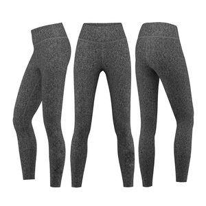 MELANGE Solid Leggings With Cheap Prices Wholesale Super High Waist Elastic Free Ankle Legging with Side Pocket - Product Image 6