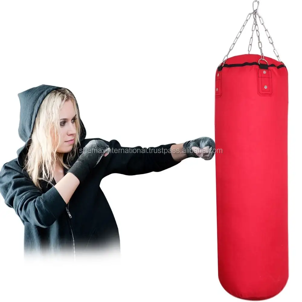 Shemax-saco de boxeo pesado de 3 pies, almohadilla MMA para entrenamiento de Karate y artes marciales