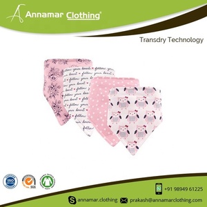 Bavoirs en coton pur certifié pour bébés, Bandana en promotion - Product Image 6