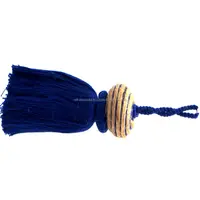 Wholesale Colorful Bookmark Tassel Fringe 12cm Chinese knot Polyester  Tassel For decoration