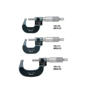 Accurate digital Mitutoyo micrômetro fora 193-101/111/112, dígitos contador mecânico para uma rápida e erro-leitura livre