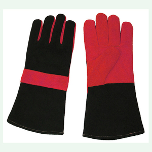 Gants de gréeur de sécurité en cuir de mouton de haute qualité en cuir de vachette multi-panneaux personnalisés gant de soudage en cuir fendu unisexe - Product Image 2