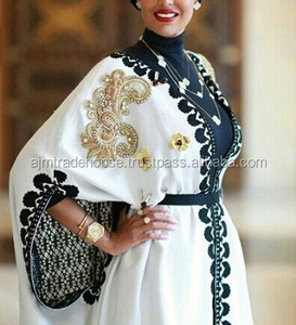 Belle nouvelle conception Flairy Abaya-113 abaya femmes robe musulmane prières robe Jilbab vente chaude Thobe Jalabia 2027 design - Product Image 2