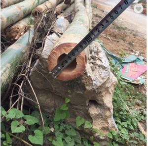 Baguettes de bambou, crochet vietnamien - Product Image 2