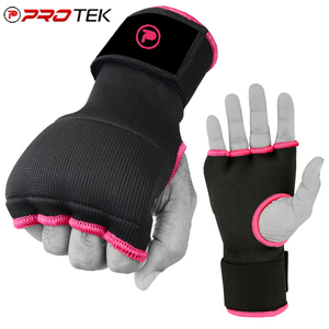 Guantes interiores de envoltura rápida hechos en Pakistán de alta calidad Guantes de boxeo de algodón cómodos - Product Image 1