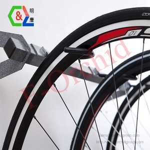 <span class=keywords><strong>Support</strong></span> de rangement de vélo personnalisé, permet de ranger <span class=keywords><strong>4</strong></span> vélos-supporte jusqu'à 75 livres-barre robuste murale - Product Image 5