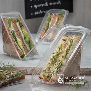 Одноразовый пластиковый клин-сэндвич Al Bayader