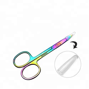 Tijeras de Manicura Multicolores de la Mejor Calidad, Tijeras de Uñas Profesionales de Acero Inoxidable - Product Image 2