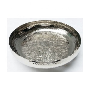 Trending de l'industrie Forme moderne et élégante Plateau décoratif en aluminium pour la décoration de table à manger de mariage avec logo personnalisé - Product Image 3