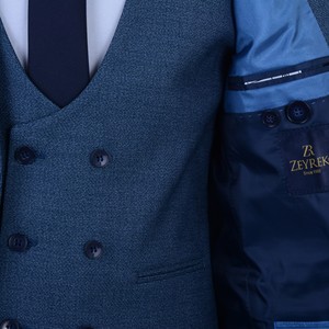 Vente en gros pas cher costume pour homme professionnel turc de haute qualité en viscose et polyester costume de style élite pour hommes - Product Image 3